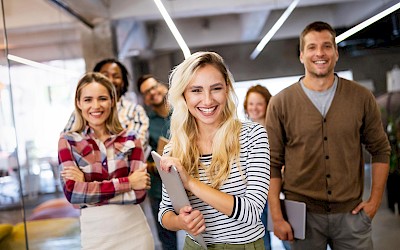 Team zur Visualisierung der Verbesserung fachlicher Kompetenzen von Trainern