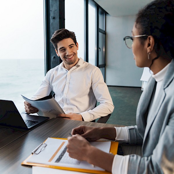 Blick in das Seminar: Mitarbeiterbeurteilung