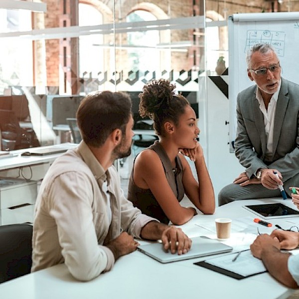 Blick in das Seminar - Moderationstraining