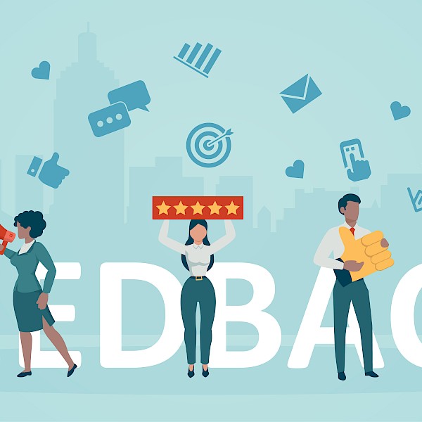 Blick in das Seminar - Feedback