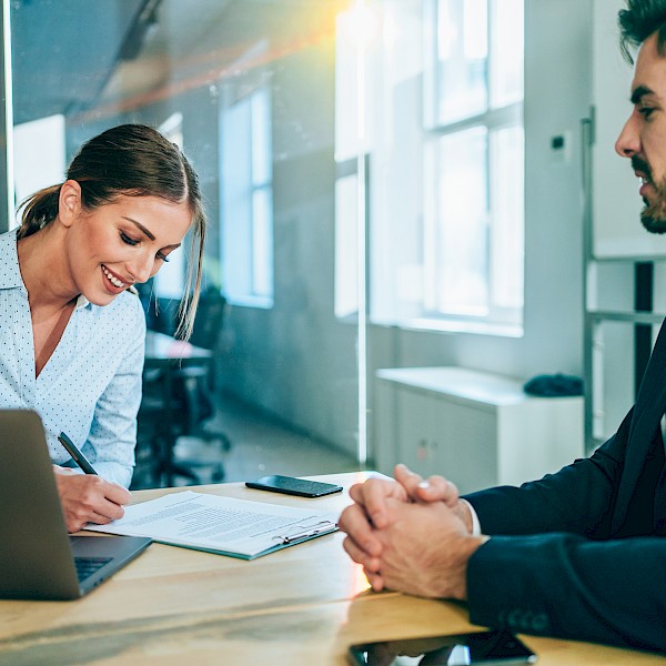 Blick in das Seminar - Verkaufsgespräch
